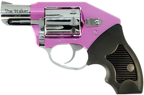 CHARTER ARMS THE WALKER 22 LR 2IN BARREL 8RD PINK/HIPOLISH ALUM FRAME SMALL COMPACT GRIP CONCEALED HAMMER 52251 | 678958522518